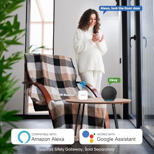 Fingerprint Smart Door Lock Silver M6328