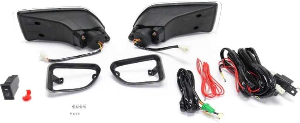 Pair Halogen Fog Light Assembly with Clear Lens L762