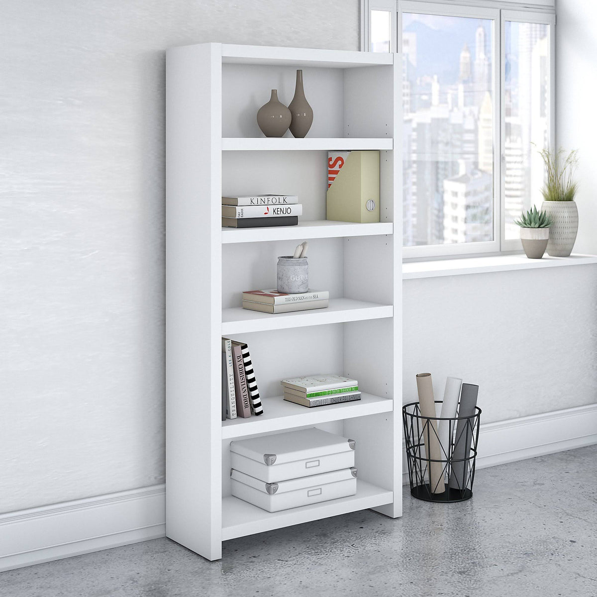 5 Shelf Bookcase J34859