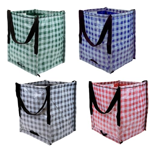 Heavy Duty Storage Tote Bag 22-Gallon Woven Polypropylene N119708