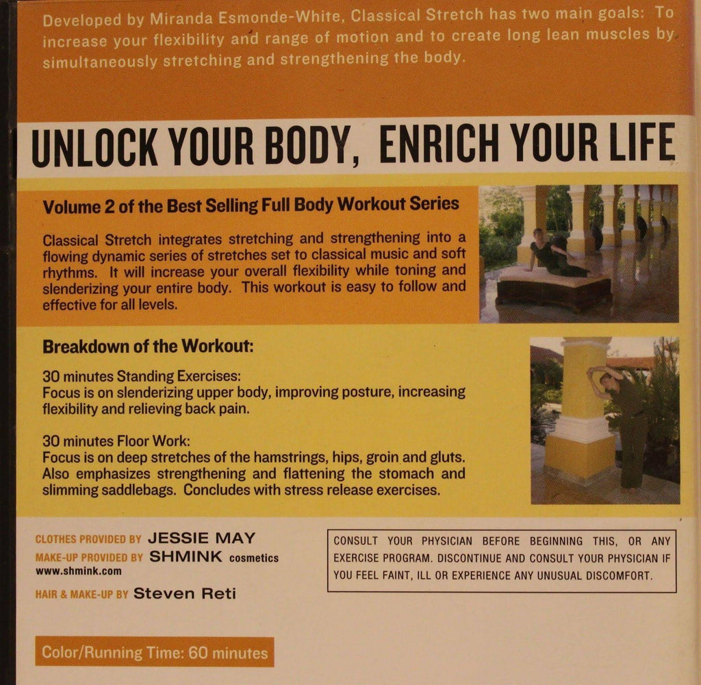 Classical Stretch Full Body Workout DVD U48536