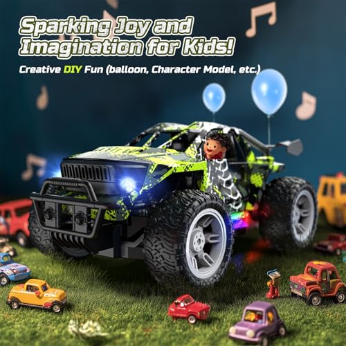 1:18 RC Monster Truck with 2 Batteries N381679
