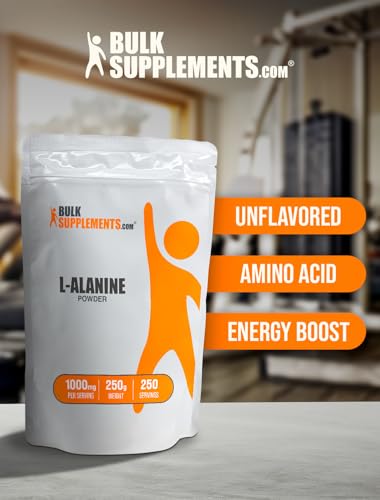 L-Alanine 1000mg Amino Acid Powder, 3.5 oz E456