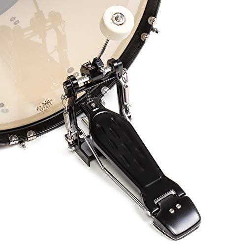 5-Piece Full Size Red Drum Set with Chrome Hardware V36896