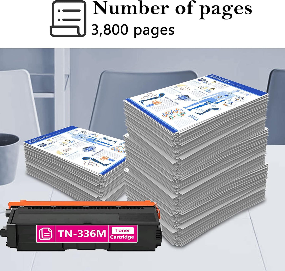 Magenta Toner Cartridge 2 Pack R683