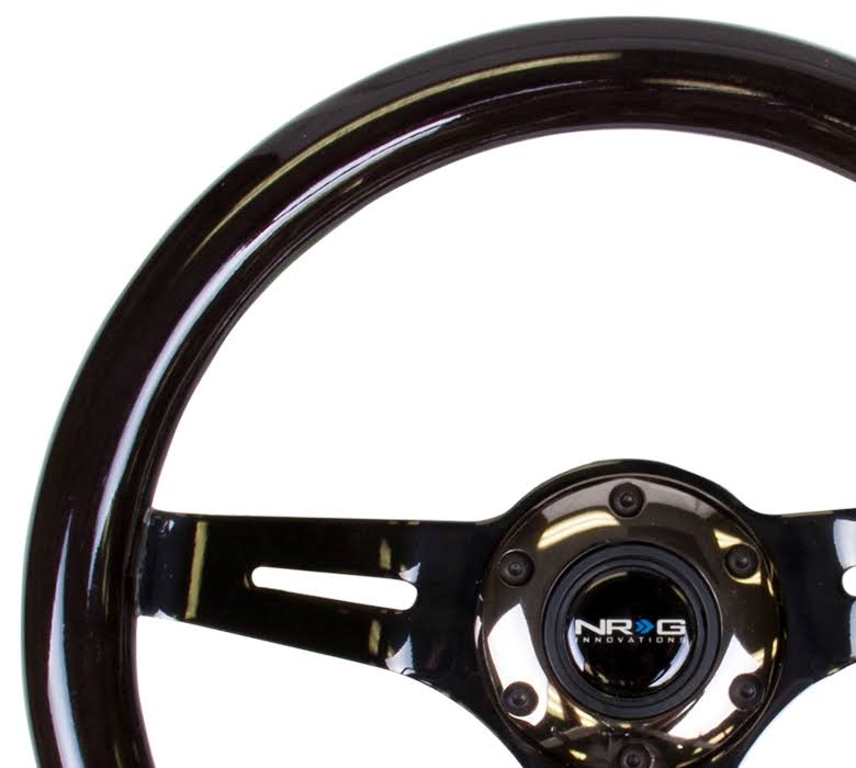 Black Chrome Spokes 310mm Wheel F611195