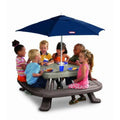 Fold 'n Store Table with Umbrella L195467