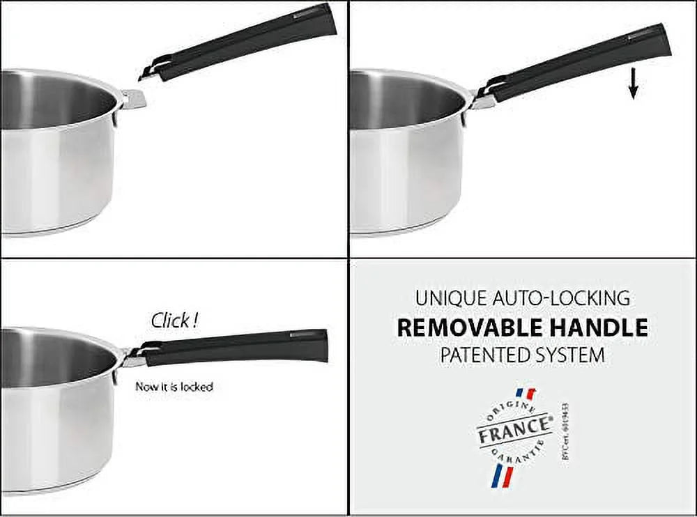 White 6 Pc Cookware Set H12248