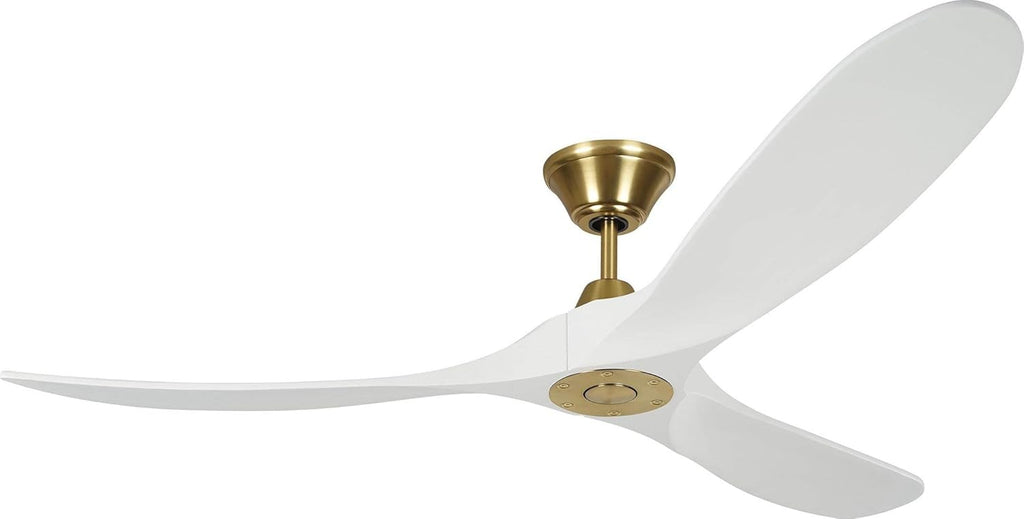 70'' Outdoor Ceiling Fan with Remote Control, Brushed Steel Z774