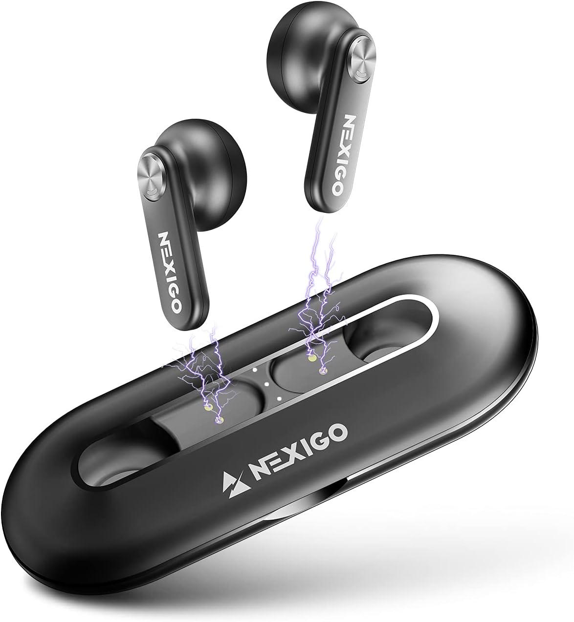 Black Wireless Earbuds Pack of 2 T350