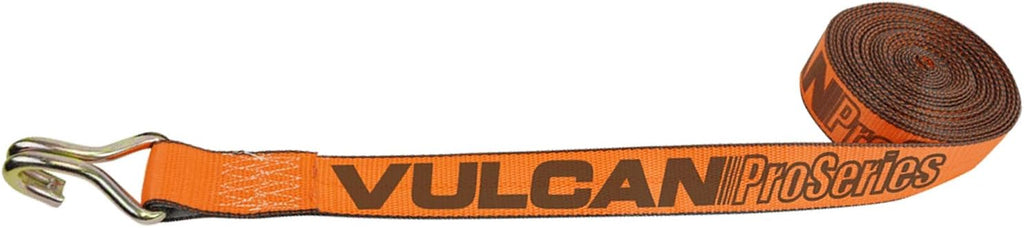 Ratchet Strap with Wire Hooks, 2 Inch x 27 Foot, 3,300 Pound Safe Working Load, Pack of 2 C79286