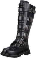Black Leather Boots L13146
