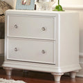 White 2 Drawer Night Stand L538751