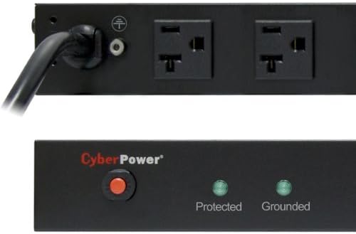 12-Outlet 1U Rackbar Surge Suppressor O8800