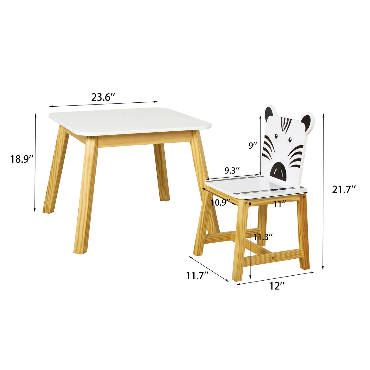 Kids 5 Piece Table and Chair Set E4464