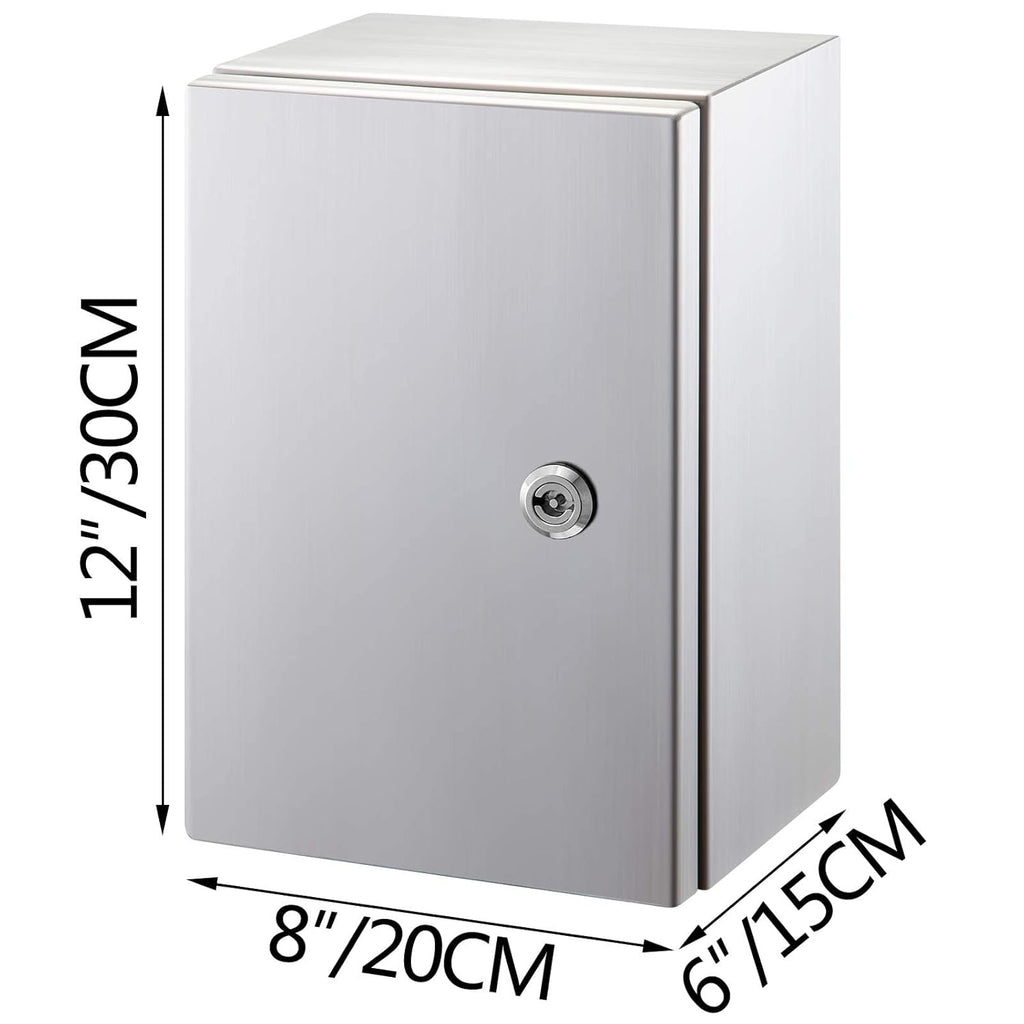 12 x 8 x 6'' NEMA 4X Steel Electrical Box C253