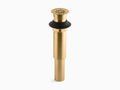 Decorative Grid Drain Without Overflow Brushed Gold G163