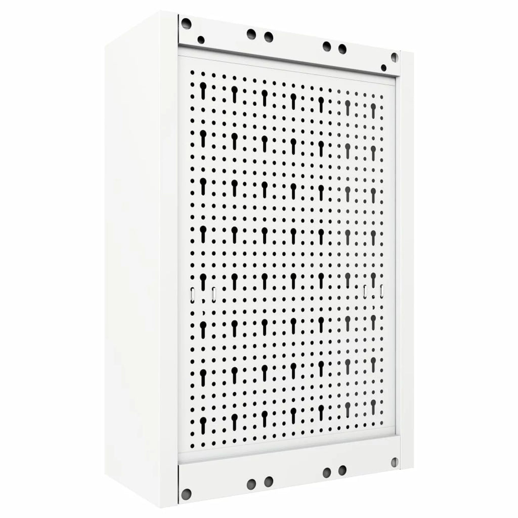 Wall Mounted Metal Tool Cabinet with Adjustable Shelf and Lockable Door K9242