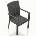 Resin Wicker Patio Dining Arm Chair - Set of 2 J67163