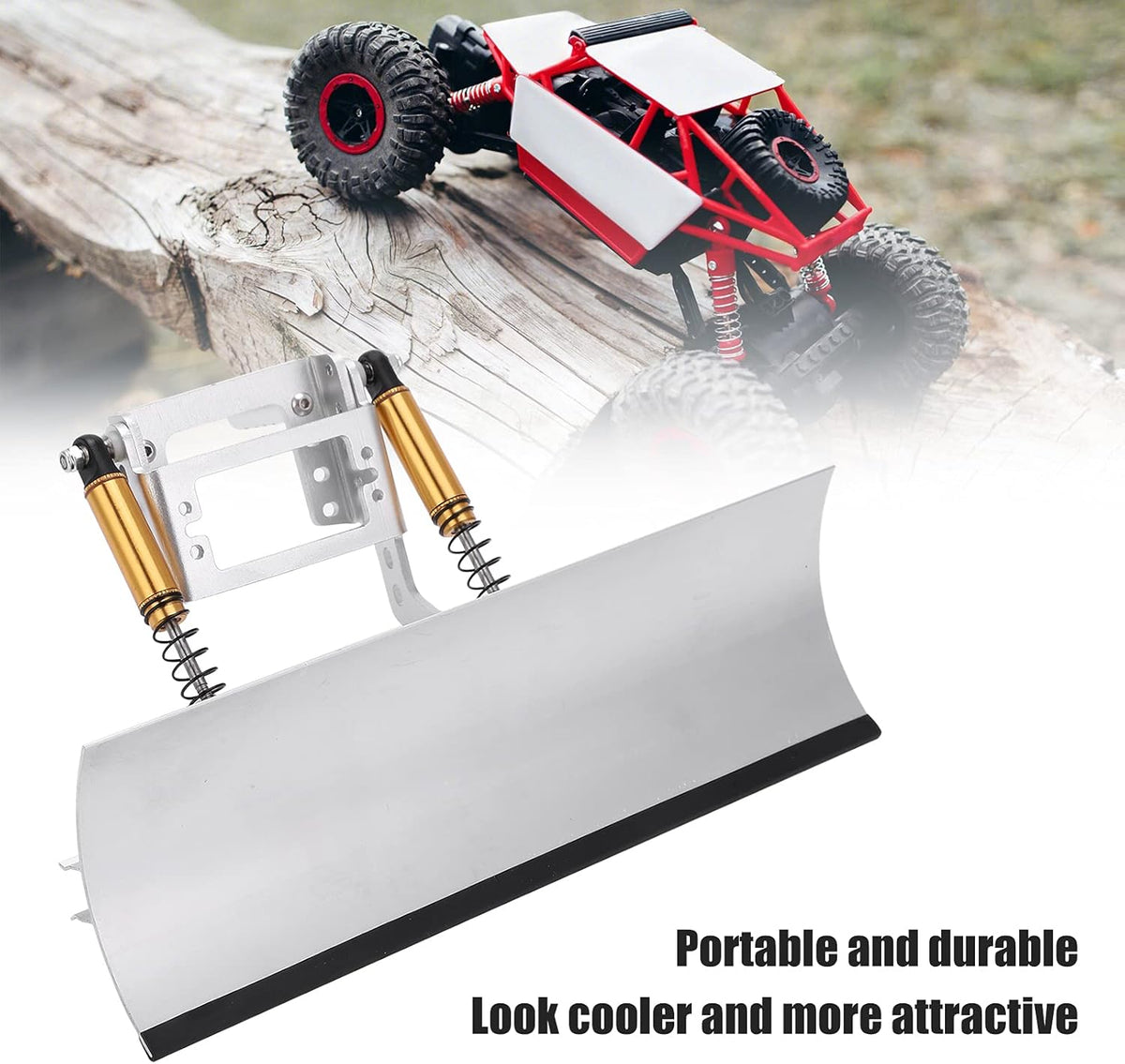 Aluminum Snow Plow for RC Crawler Z71228