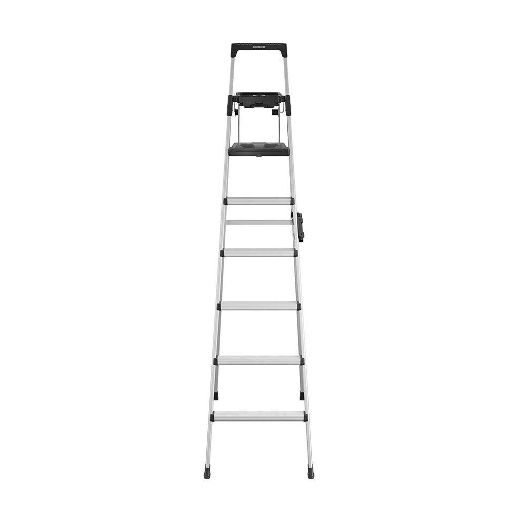 8 Ft. Aluminum Folding Step Ladder 300 Lb. K700