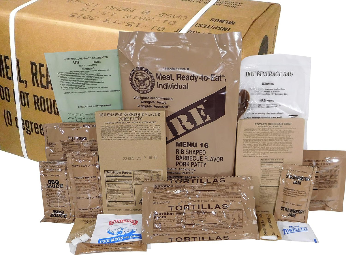 MREs Box B, U.S. Military Surplus Q531409
