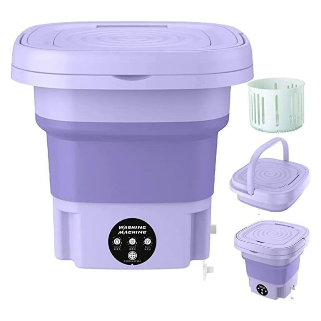 Portable Mini Foldable Washing Machine 8L C24608