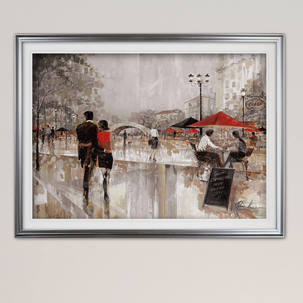 Silver Framed Print M6996