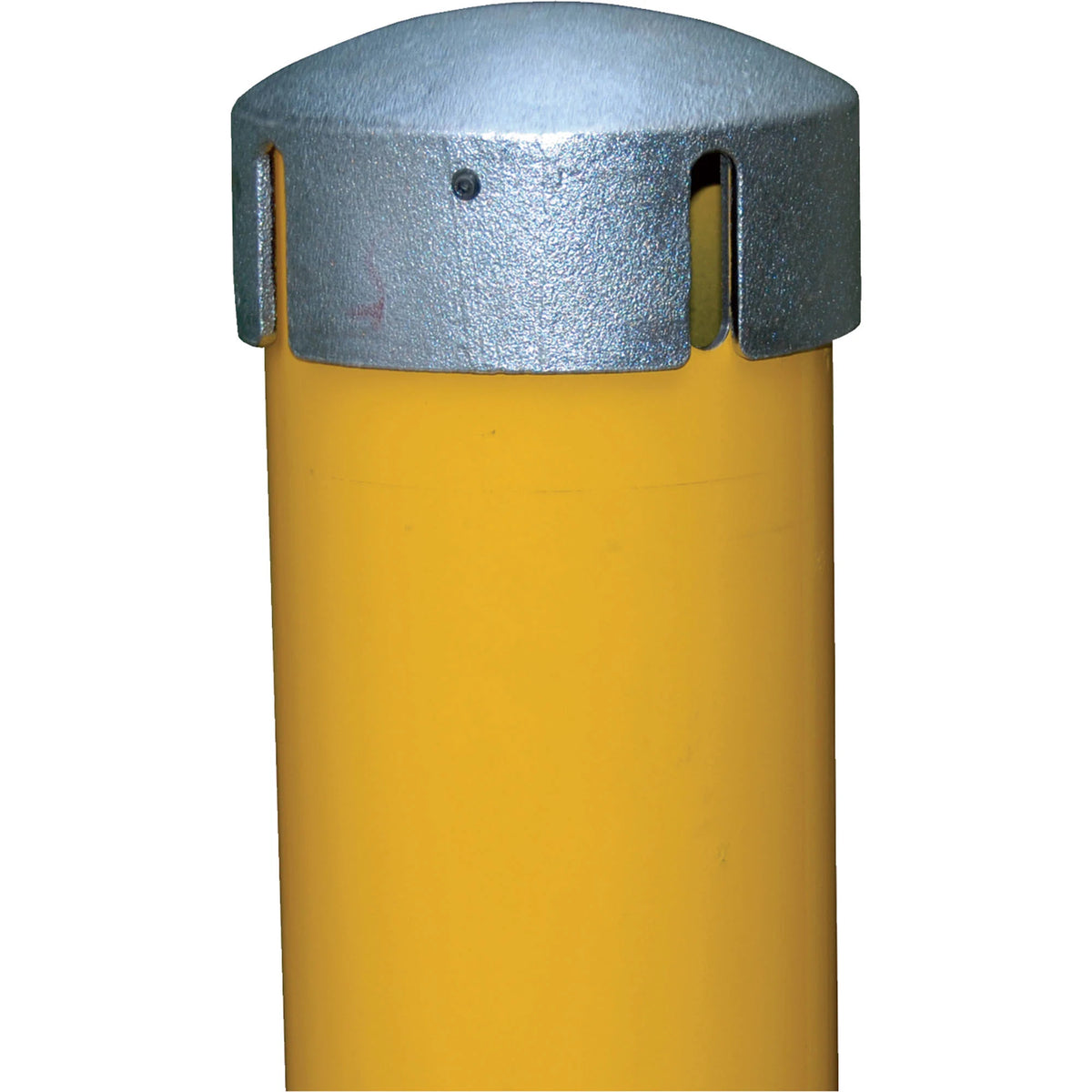Yellow Steel Pipe Bollard with Slot Z78504