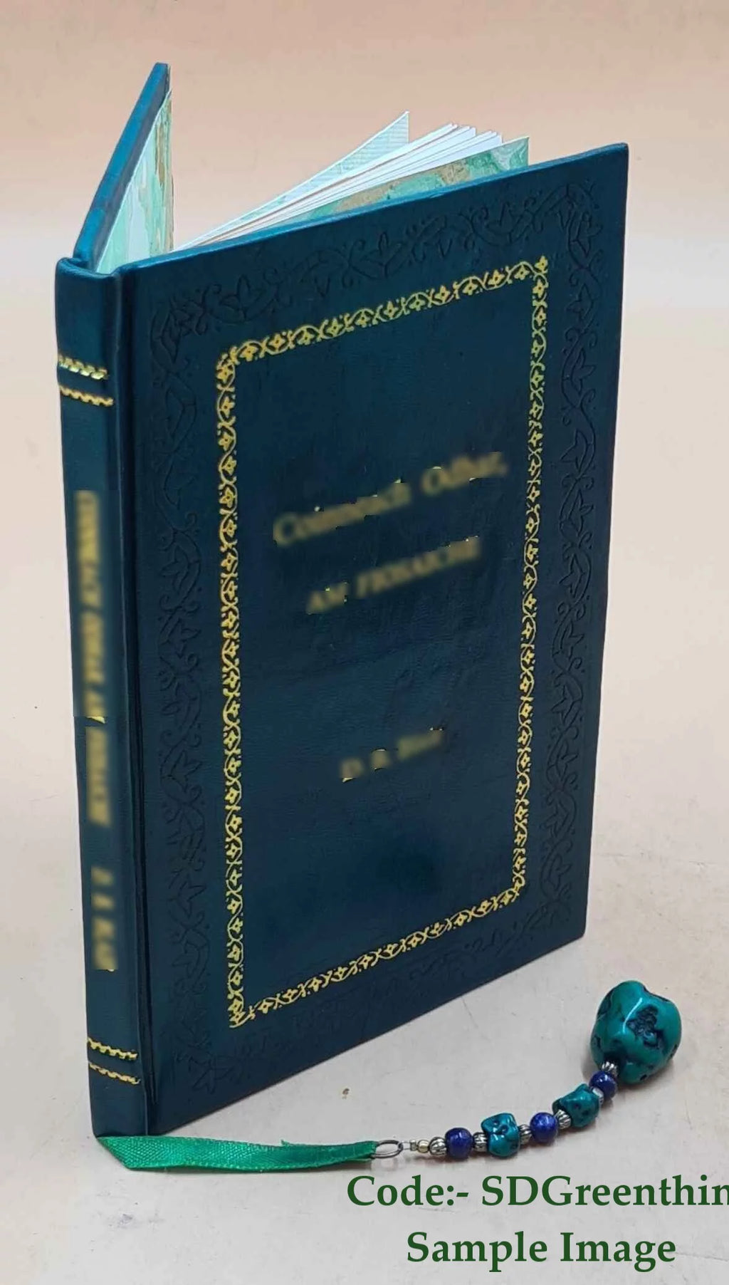1902 Leather Bound Book A752