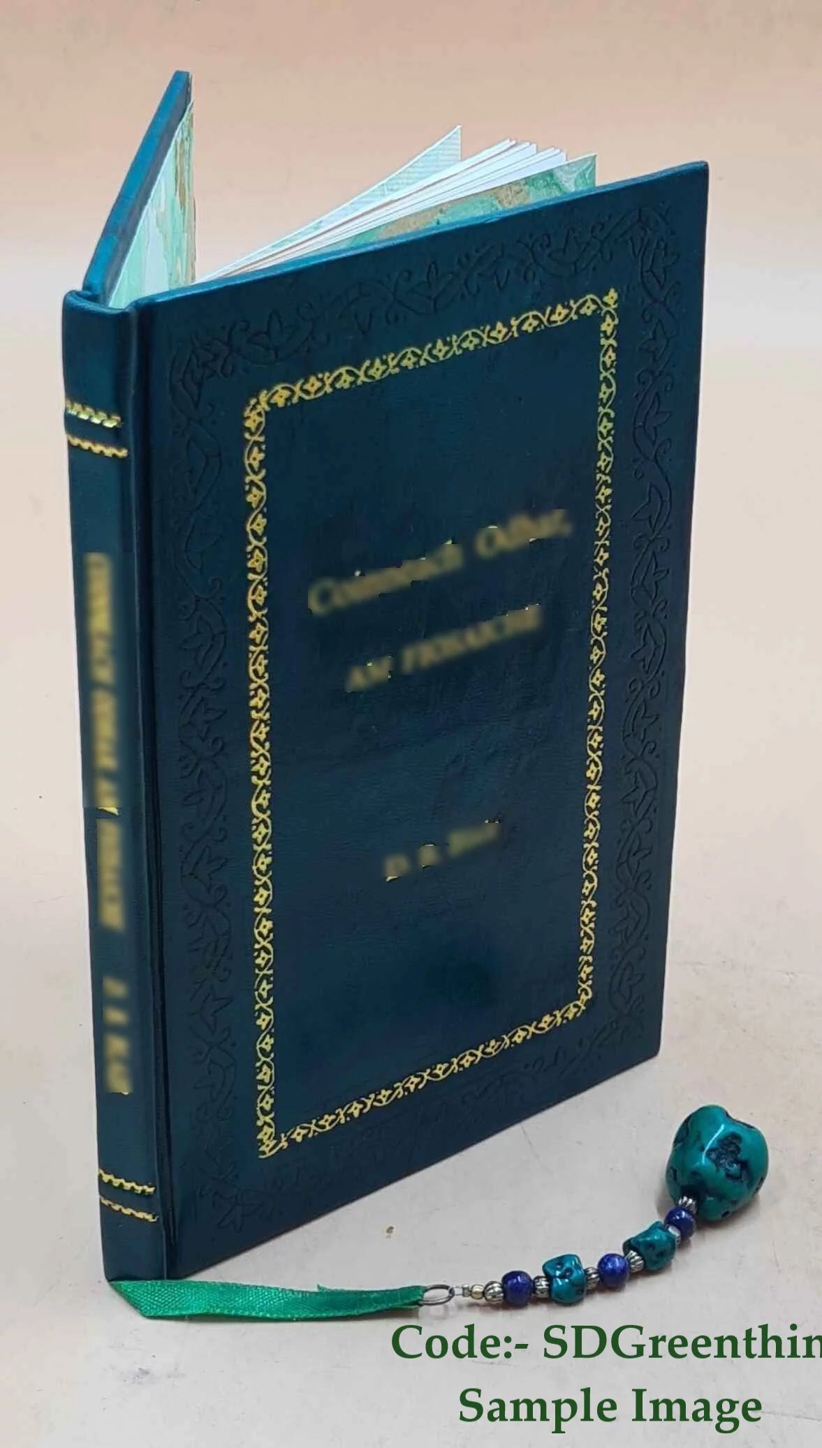 1902 Leather Bound Book A752