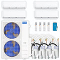 45,000 BTU 4 Zone Ductless Air Conditioner and Heat Pump D38739