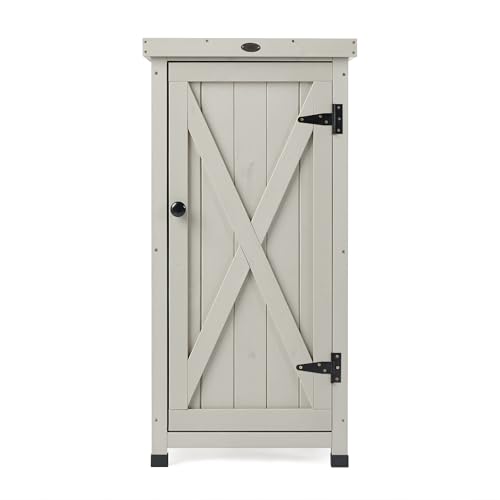 Outdoor Storage Cabinet with Shelves P89858