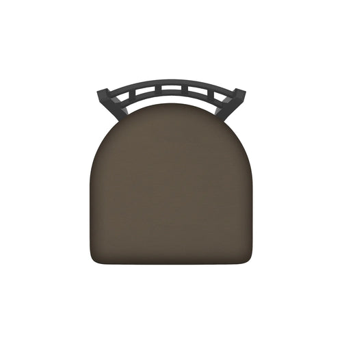 18 in. Chair with Pewter Finish & Canter Earth Seat D192136