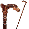 Hand Carved Wooden Walking Cane 36” G489