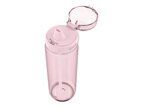 28 oz BPA-Free Tritan Plastic Water Bottle with Silicone Straw Z82654