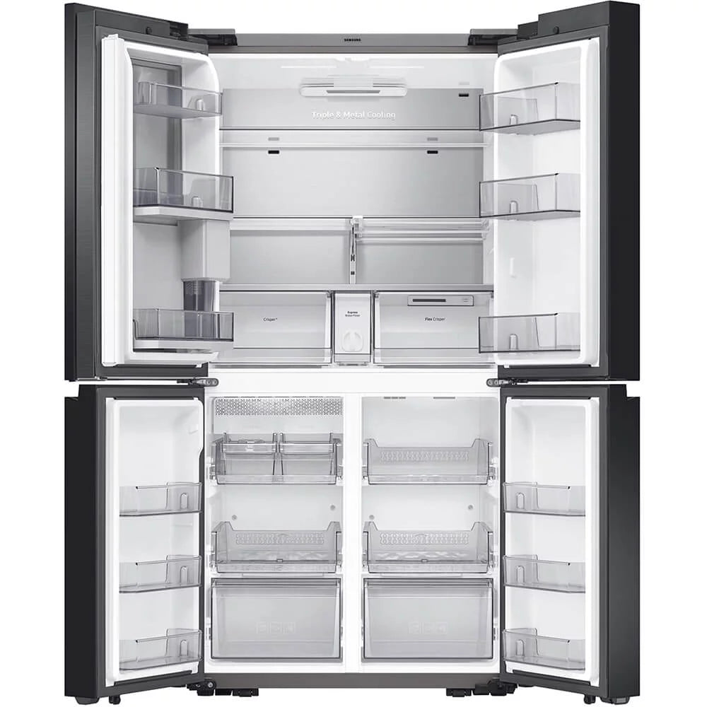 23 Cu. Ft. White Glass 4-Door Refrigerator B256