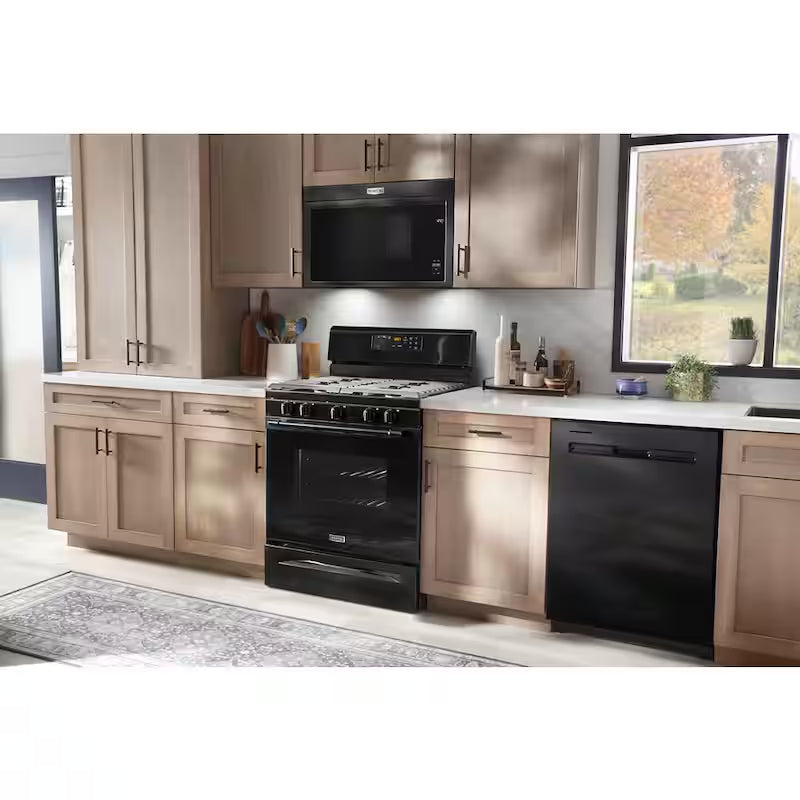 Black 1000-Watt Over-the-Range Microwave W3591