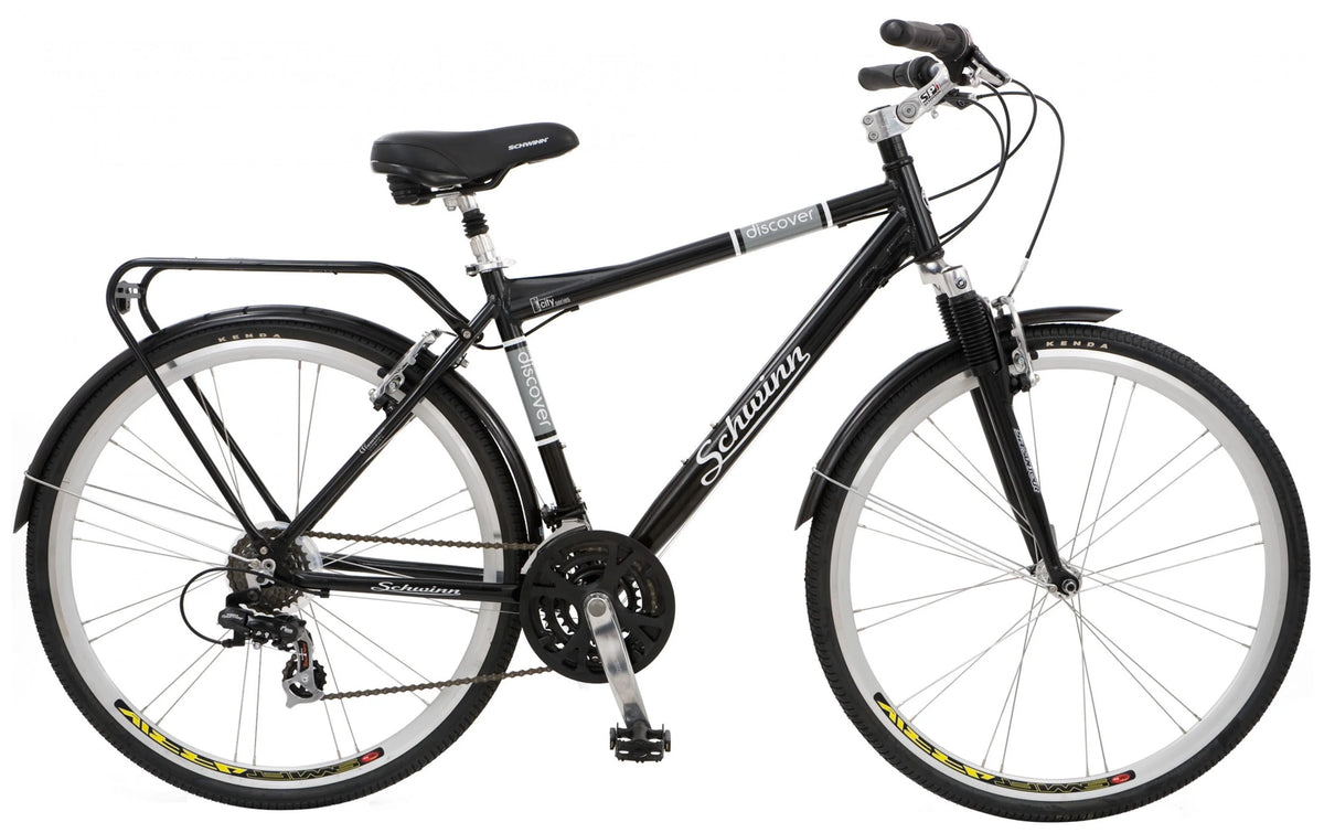 White 700c Hybrid Bicycle T183