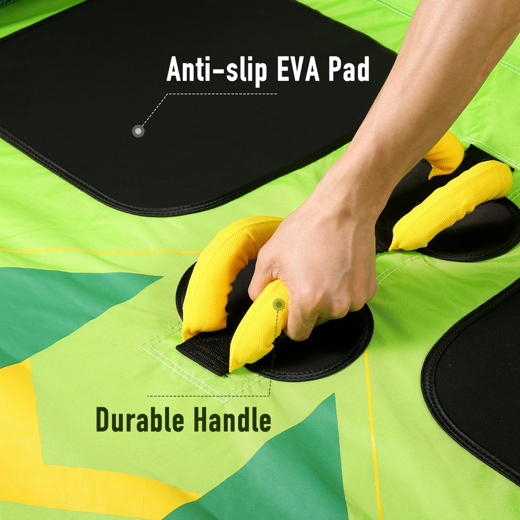 Inflatable Towable Tube with EVA Foam Seat Pads M63351