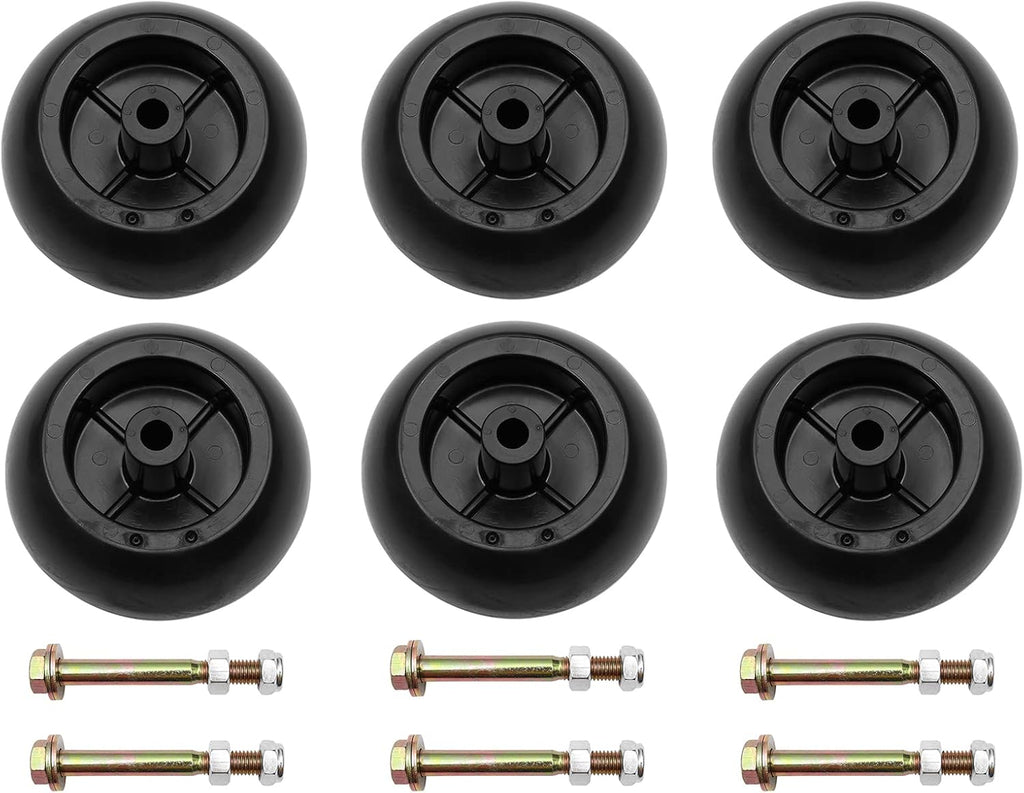 Anti Scalp Deck Wheel Kit Set of 6 Replacement U368090