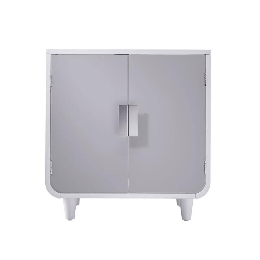 Alpine White Covered Wooden Cat Litter Box S5960
