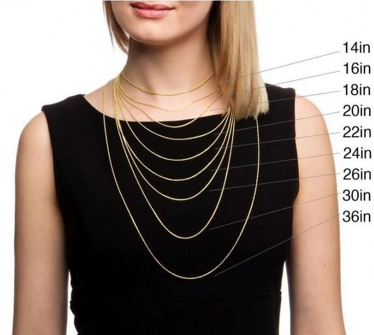 14k Yellow Gold 2.5mm Rope Chain Necklace L193854