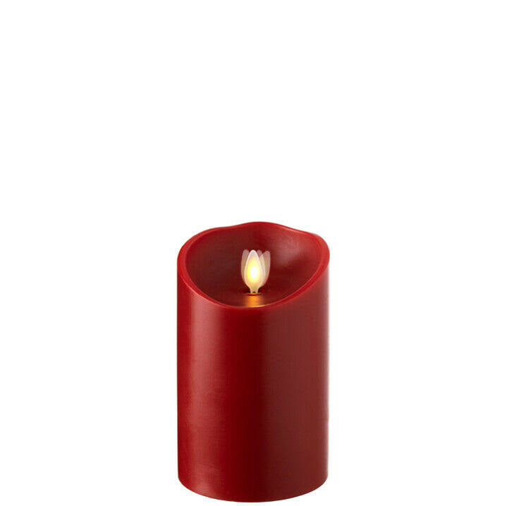 Red Pillar Candle B714