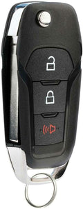 2 Pack Flip Key Remote Fob for Ford Fusion X692