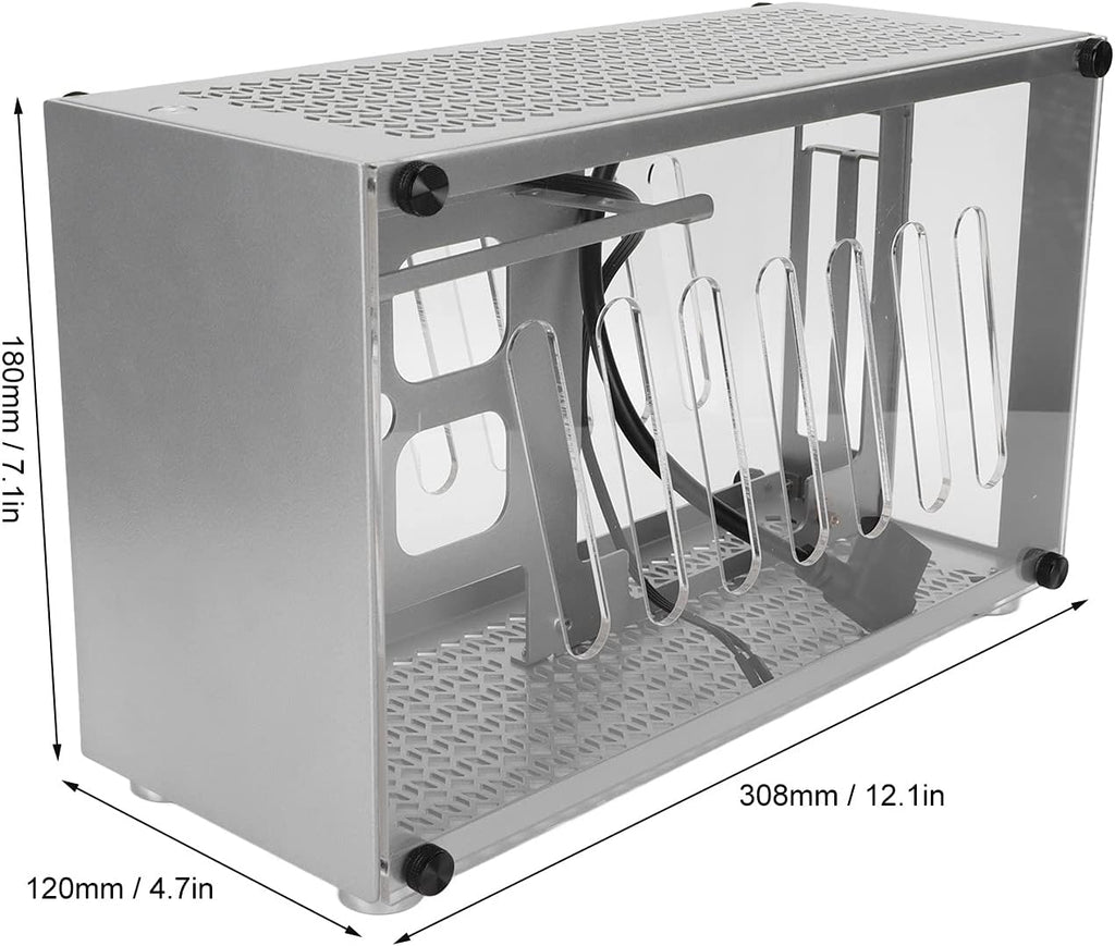 Aluminum Mini Desktop PC Computer Case Y51357