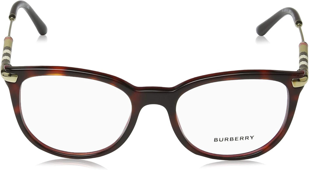 Havana Bordeaux Plastic Square Eyeglasses X8103