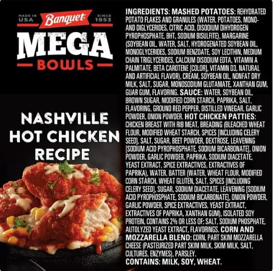 13 oz Pack of 8 Frozen Chicken Meal A29653