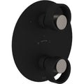 Matte Black/Satin Nickel Thermostatic Trim with Diverter E7547