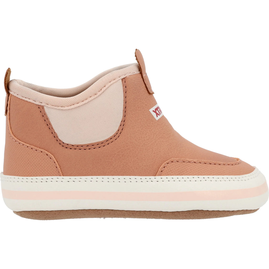 Blush Pink Ankle Deck Boot F738